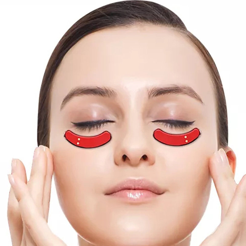 EMS&czerwone światło oko instrument masażerski, dom w domu Użyj urody oko zmarszczki Massager urządzenie wibracje Massager LED Red Light Eye Patches RF Oko Instrument urody do usuwania drobnych linii